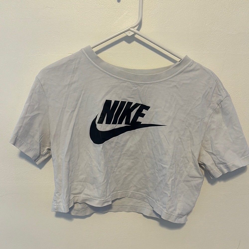 Nike Women's Gray Crop Top